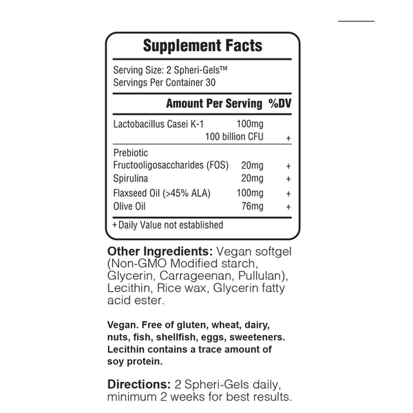 sho BALANCE: Gluten-Free, Vegan Probiotics - sho Nutrition LLC