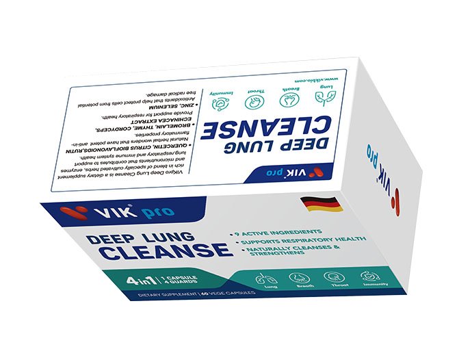 VIK®pro DEEP LUNG CLEANSE 60ct - sho Nutrition LLC