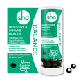 sho BALANCE: 5-in-1 Vegan Probiotics & Prebiotics Supplement with 100 Billion CFU L. Casei K-1 for Gut Health, Detox, Weight Management & Radiant Skin | Made in Japan - sho Nutrition LLC