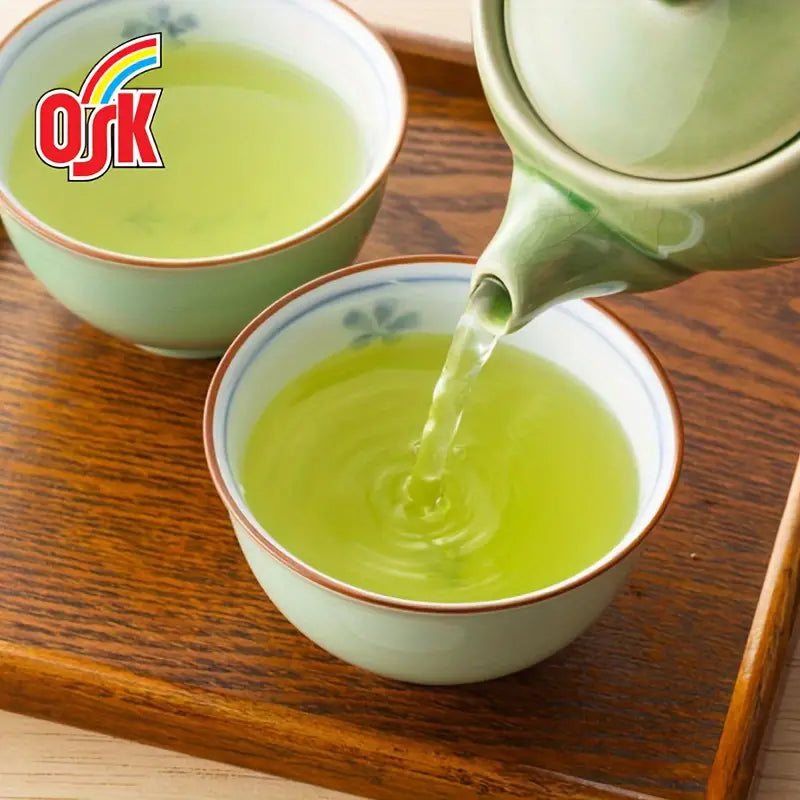 OSK Sencha Green Tea & OSK Genmaicha Roasted Rice Tea – Authentic Japanese Teabags, 40ct, Fresh & Nutty Flavor, Zero Calories, Sugar-Free, Hot or Cold Brew - Combo Pack - sho Nutrition LLC