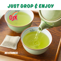 OSK Japanese Green Tea Bags Sencha, 50ct/20ct, Hot or Cold Brew, Antioxidants, Zero Calories, Sugar-Free - sho Nutrition LLC