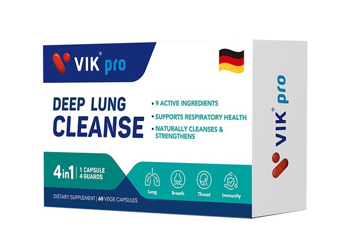 VIK®pro DEEP LUNG CLEANSE 60ct - sho Nutrition LLC