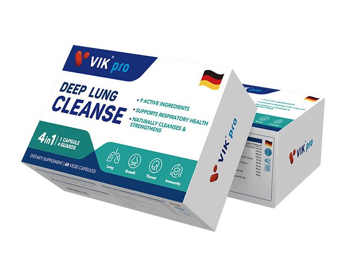 VIK®pro DEEP LUNG CLEANSE 60ct - sho Nutrition LLC