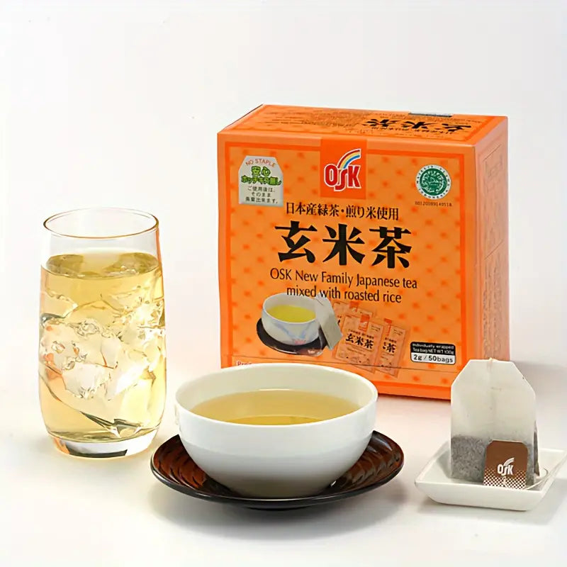 GENMAICHA GREEN TEA  WITH ROASTED BROWN RICE - sho Nutrition LLC