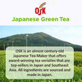 OSK Japanese Green Tea Bags Sencha, 50ct/20ct, Hot or Cold Brew, Antioxidants, Zero Calories, Sugar-Free - sho Nutrition LLC