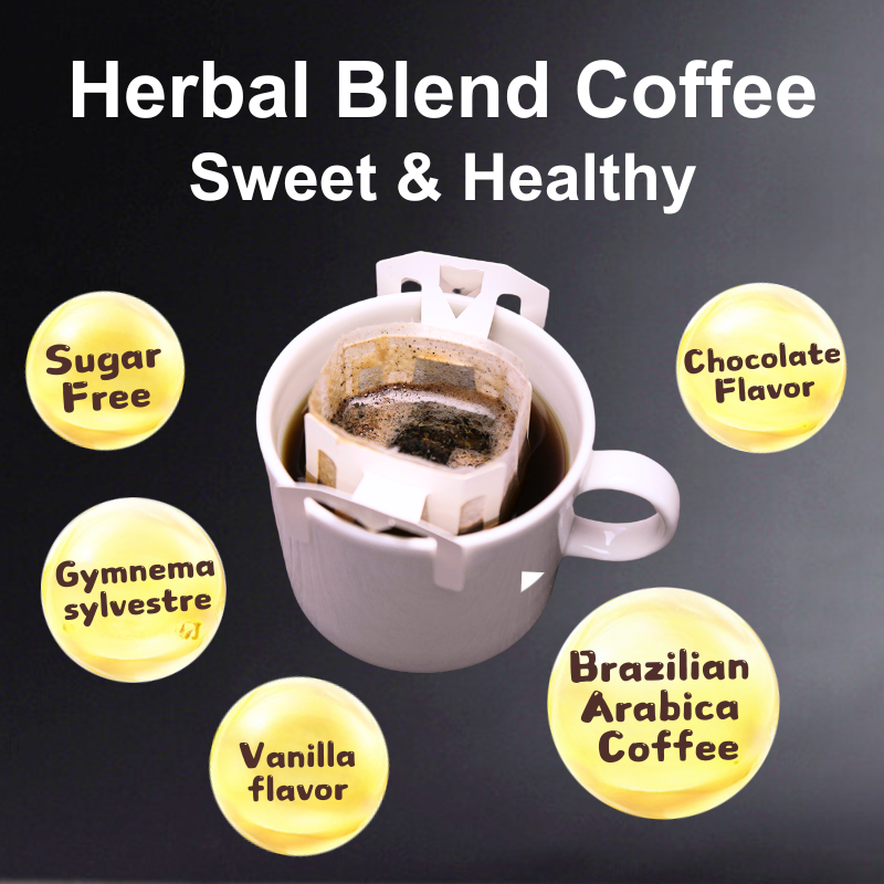Tokyo Diat Herbal Coffee - Sugar-Free Ayurvedic Blend, Supports Wellness - 7 Dripbags/Pack for Healthy Breaks - sho Nutrition LLC