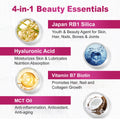 sho BEAUTY: Silica 4-in-1 Hair, Skin, Nail Supplements - sho Nutrition LLC